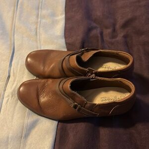 Clark’s Artisan Collection Leather Booties